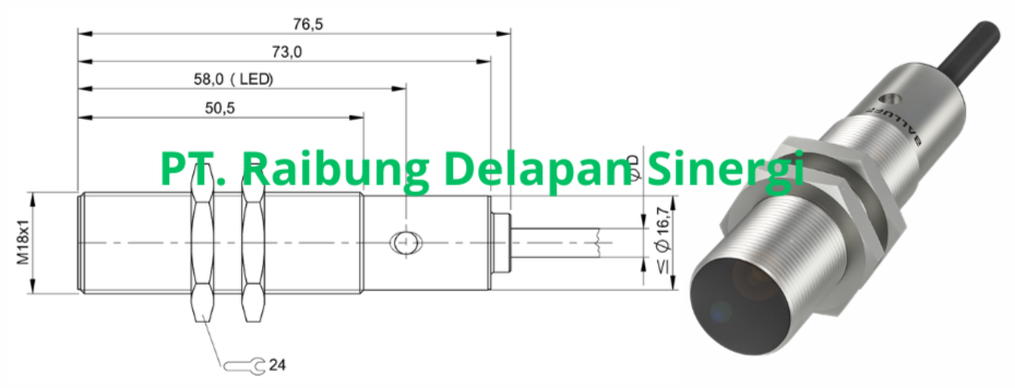 Balluff Sensor 515-326-B0-C-PU Balluff Sensor 515-326-B0-C-PU