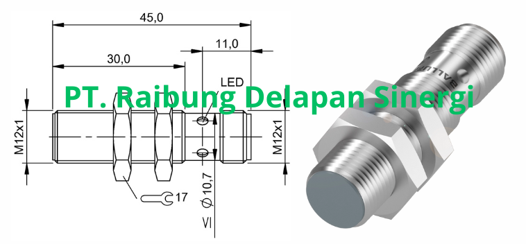 Balluff Sensor M12EE-POC40B-S04G Balluff Sensor M12EE-POC40B-S04G