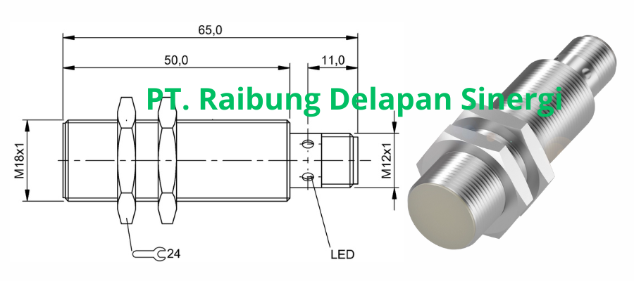 Balluff Sensor M18EI-PSC80B-S04G