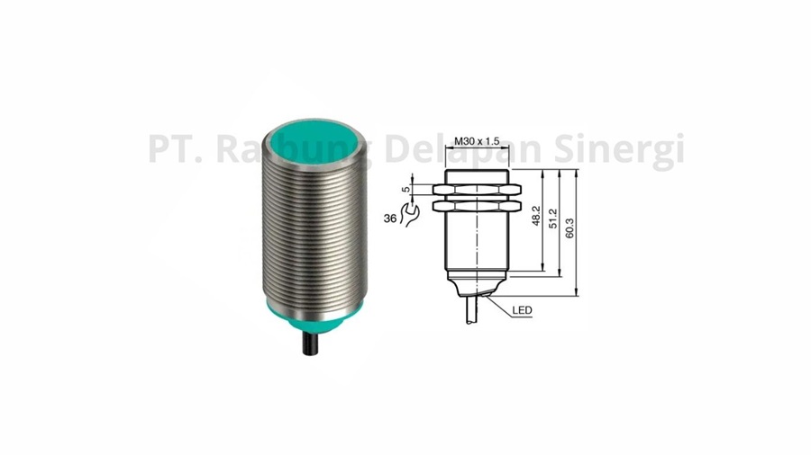 Jual Sensor Pepperl Fuchs NBB10-30GM50-E2-Y0141 Indonesia