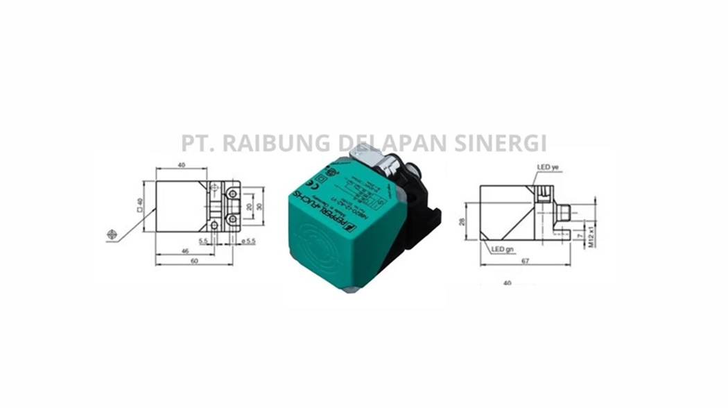 Jual Sensor Pepperl Fuchs NBN40-L2-E2-V1 Indonesia