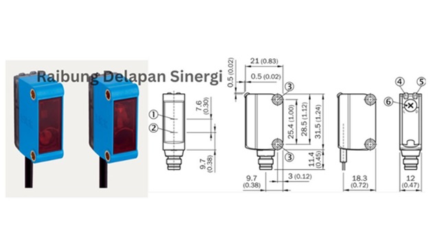 Sensor Photoelectric Sick GSE6-P1111