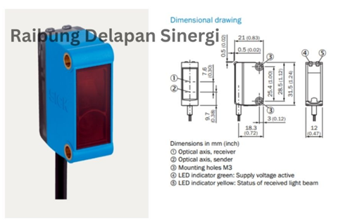 Sensor Photoelectric Sick GL6-N1111