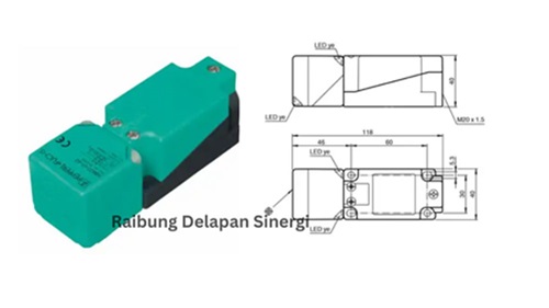 Sensor Pepperl Fuchs NBB15-U1K-N0