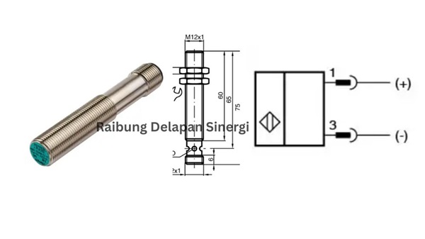 Sensor Pepperl Fuchs NCB2-12GM60-B3-V1