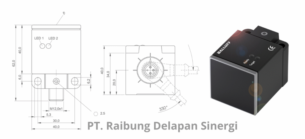 BES0217 Balluff Inductive Sensor 