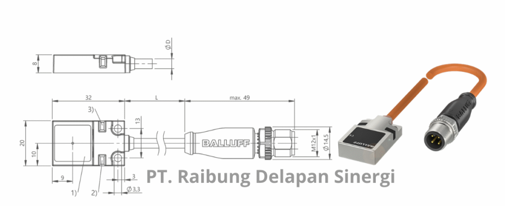 BES048Y Balluff Sensor Inductive