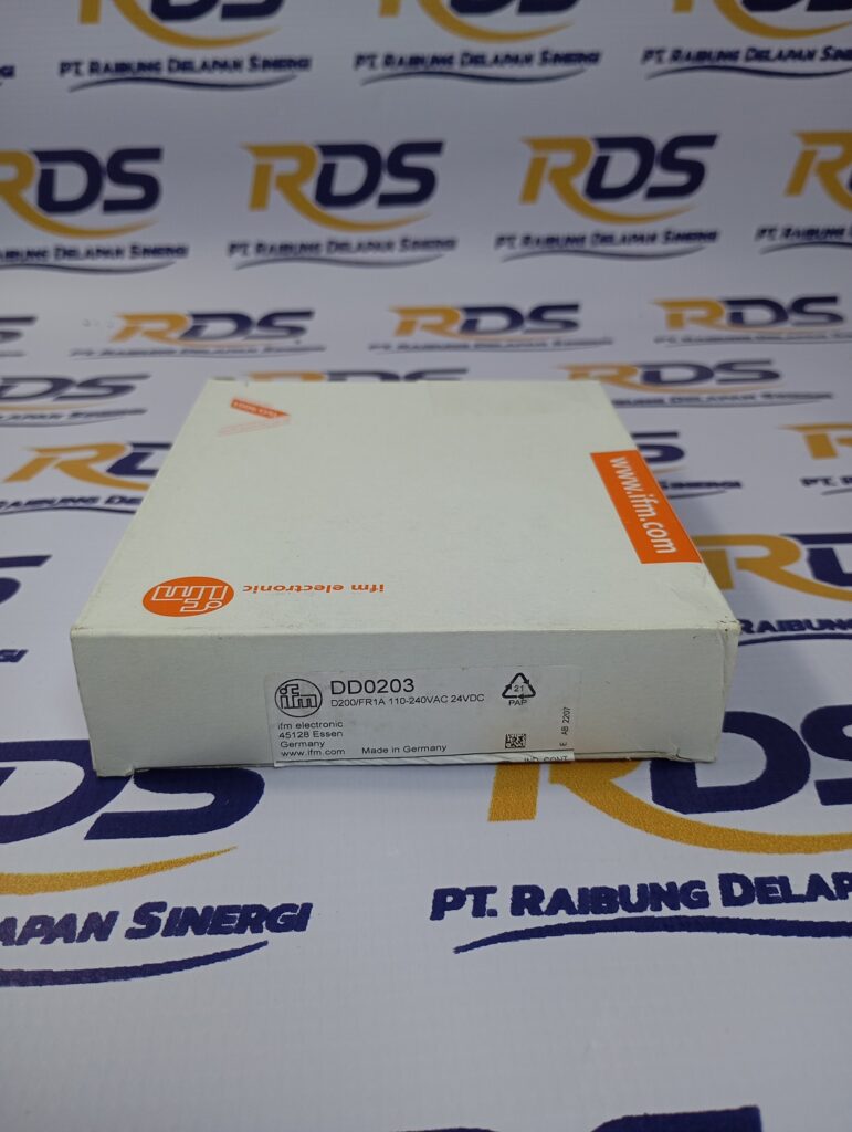 DD0203 IFM Speed Monitoring DD0203 IFM Speed Monitoring