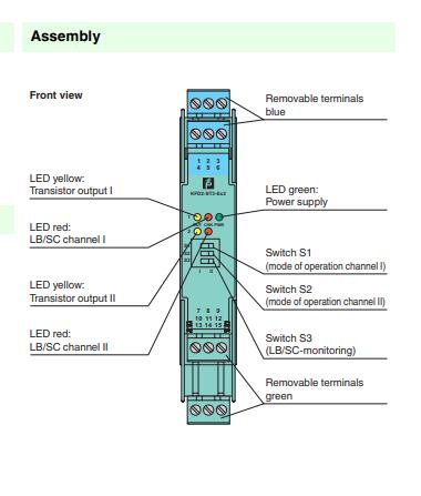 KFD2-ST-Ex2 Pepperl Fuchs Switch Amplifier