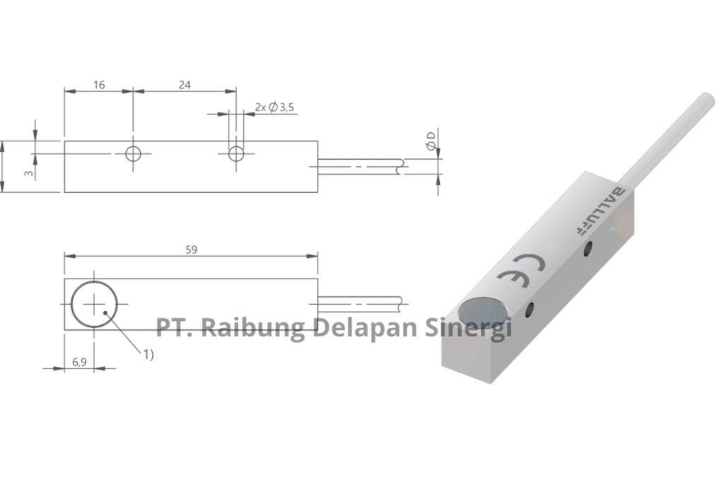 BES05N8 Balluff Sensor Inductive BES05N8 Balluff Sensor Inductive