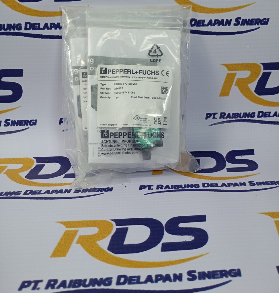 UB100-F77-E0-V31 Pepperl Fuchs Ultrasonic Sensor