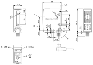 Jual Balluff BOS01CR Photoelectric Sensor