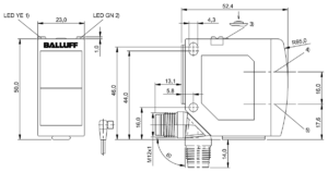 Balluff BOS01FN Photoelectric Sensor