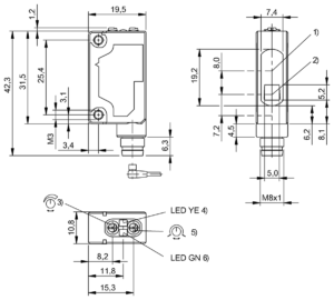 Jual Balluff BOS01JW Photoelectric Sensor Jual Balluff BOS01JW Photoelectric Sensor
