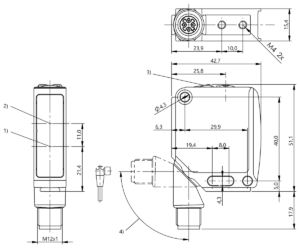 BOS027M Balluff Photoelectric Sensor BOS027M Balluff Photoelectric Sensor