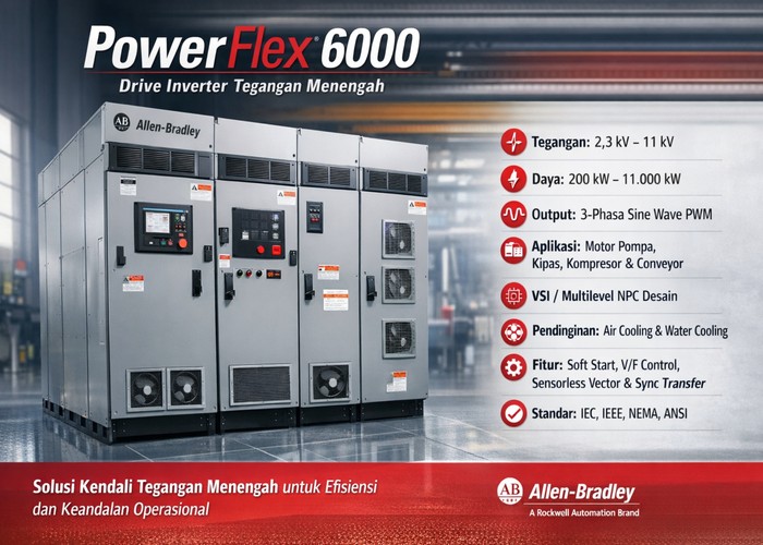 Jual PowerFlex 6000 Allen Bradley Berkualitas
