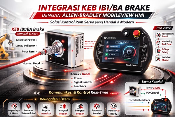 Jual 2711T MobileView Tethered Allen‑Bradley