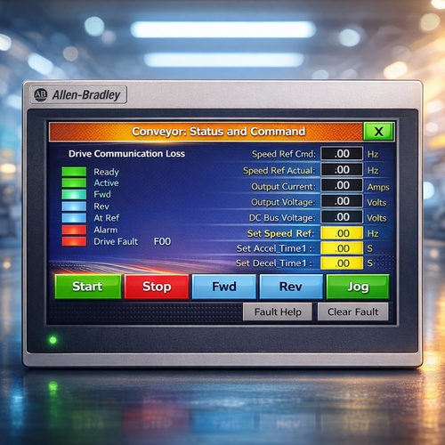 PanelView 800 Graphic Allen-Bradley