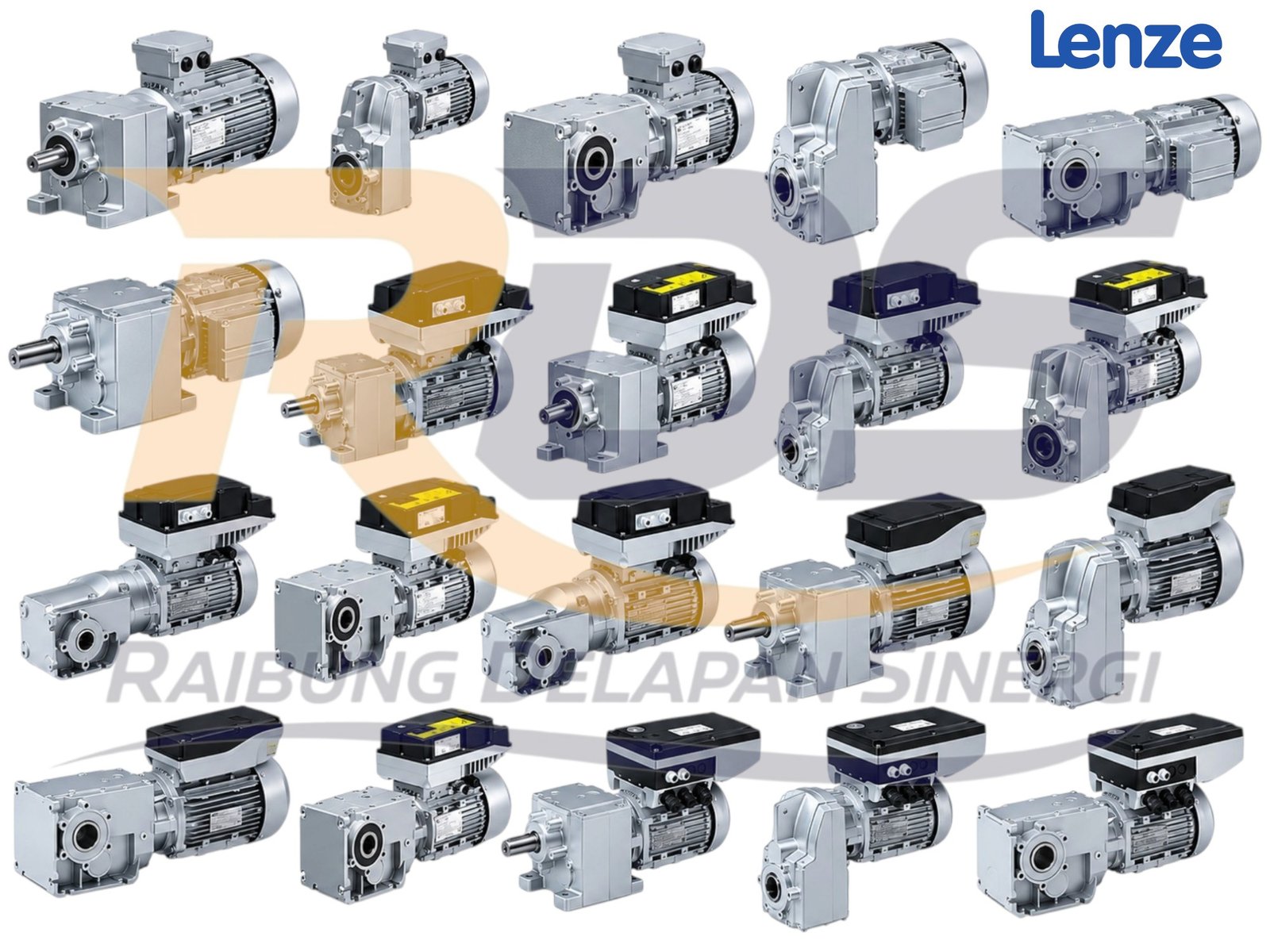 g500-B+m550-V Gearmotors Lenze